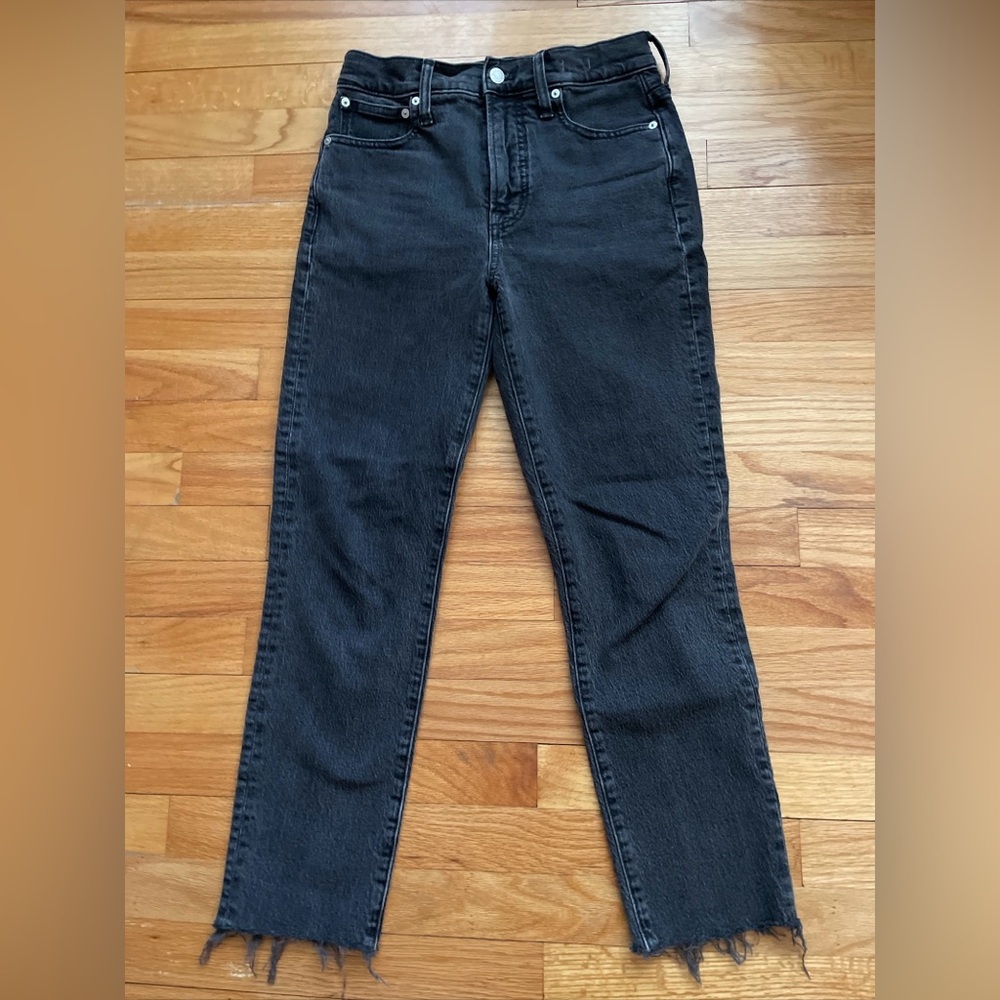 Madewell The Curvy Perfect Vintage Jean in Lunar Wash‎ Size 25